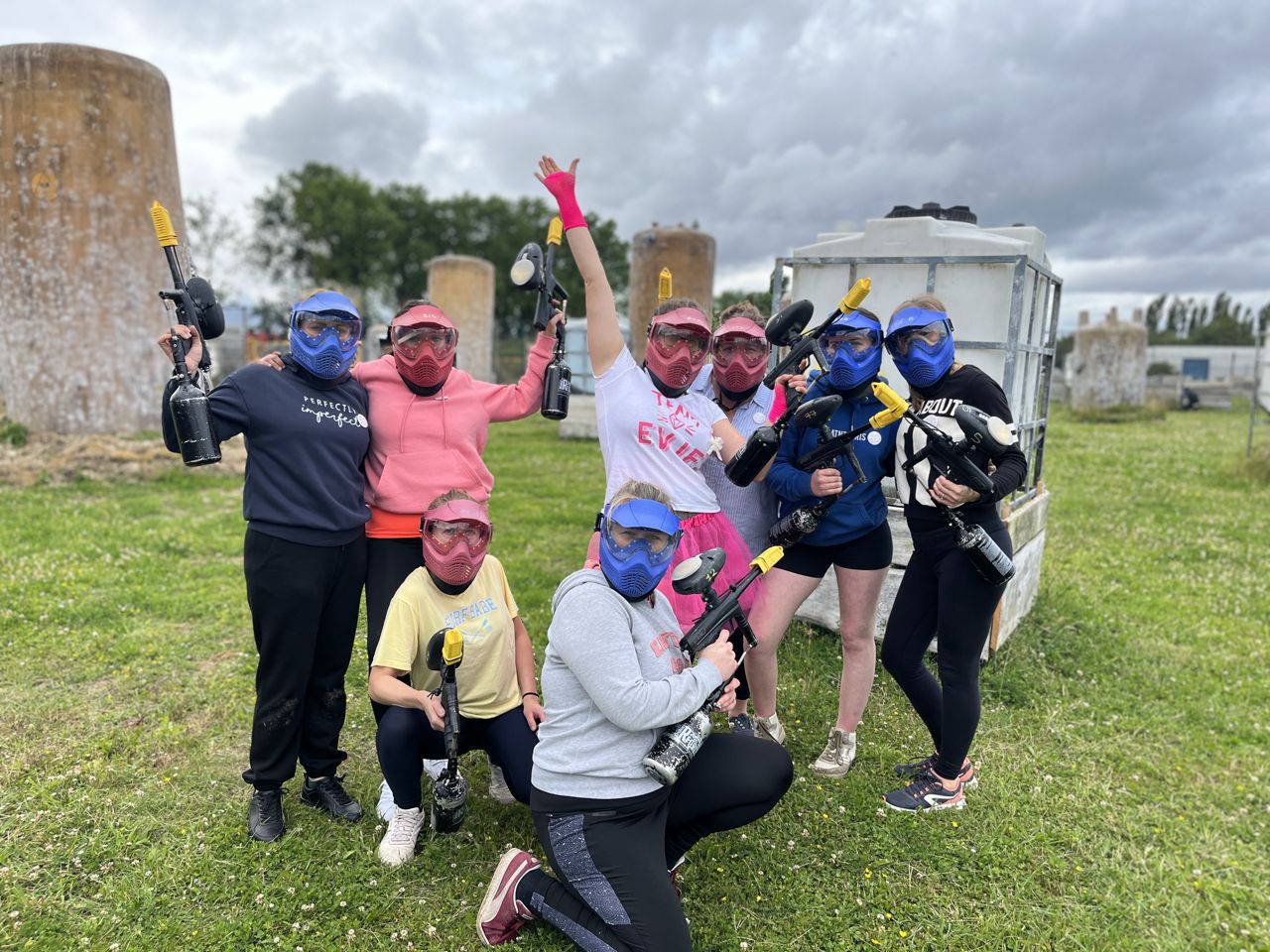 Paintball en groupe chez Team Square